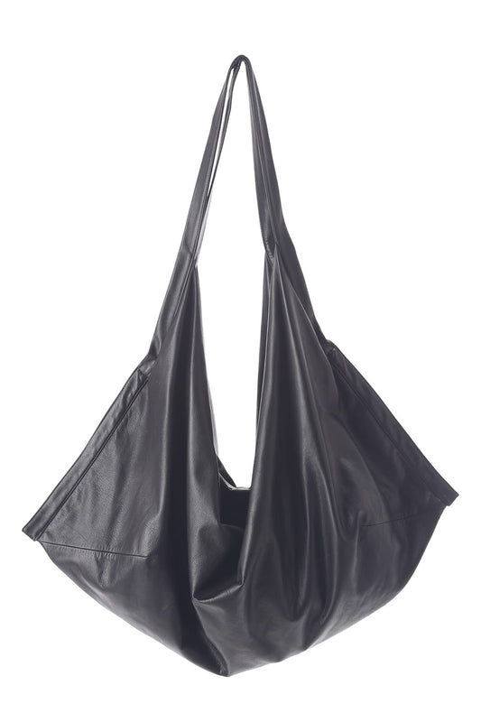 LARGE LEATHER SACOCHE BAG