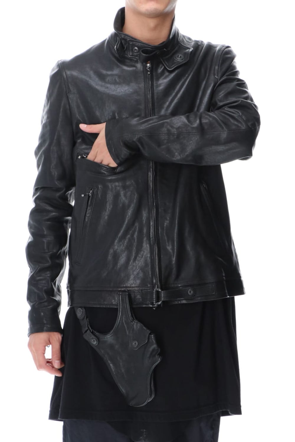 GUNHOLSTER LEATHER JACKET