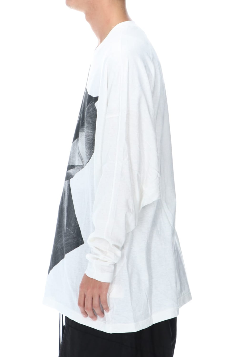 LS PRINT T-SHIRT OFF WHITE