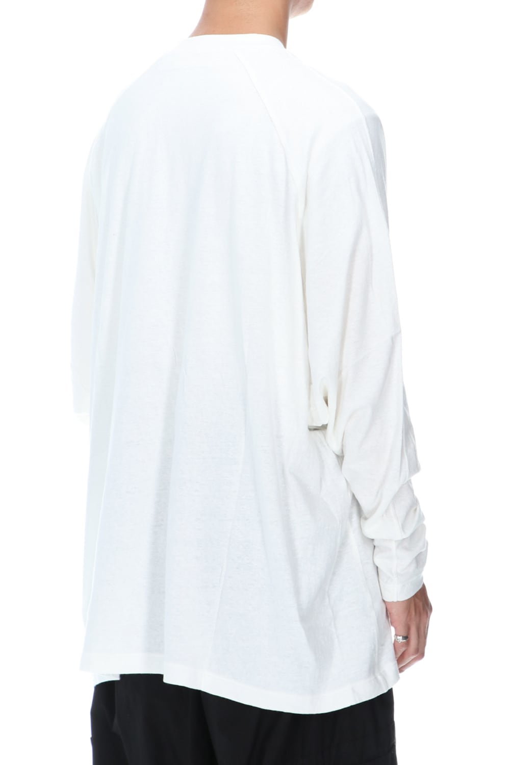 LS PRINT T-SHIRT OFF WHITE