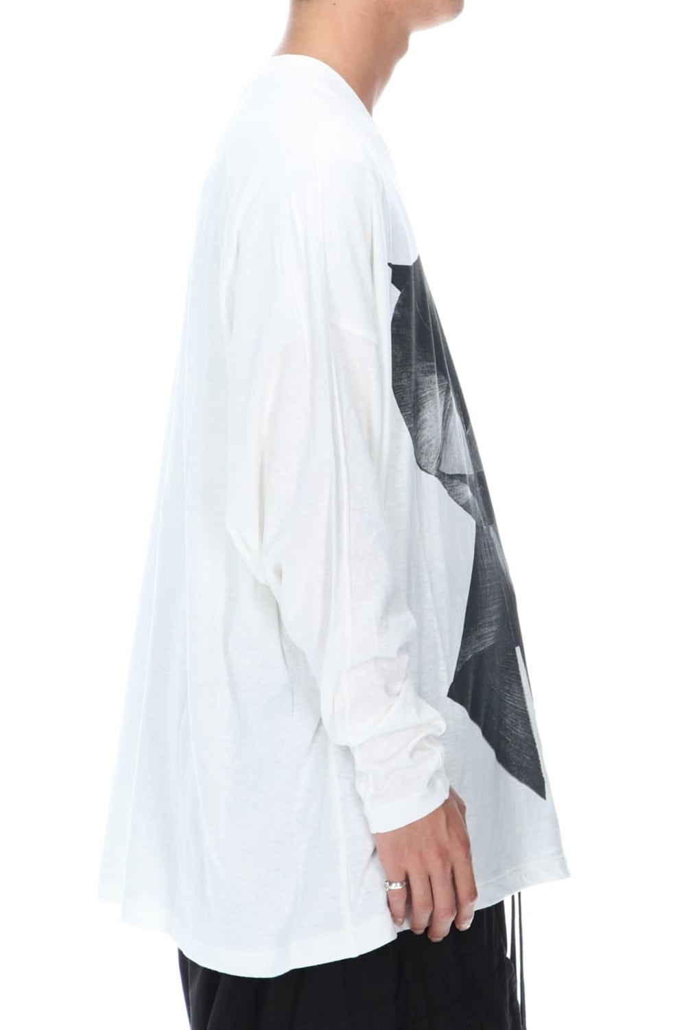 LS PRINT T-SHIRT OFF WHITE