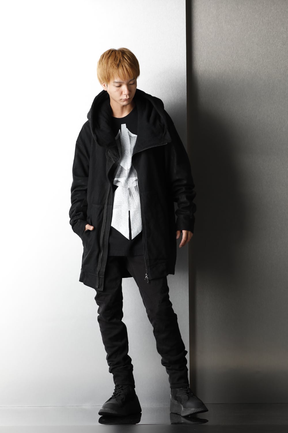 PADDED ZIP HOODIE (Coating)