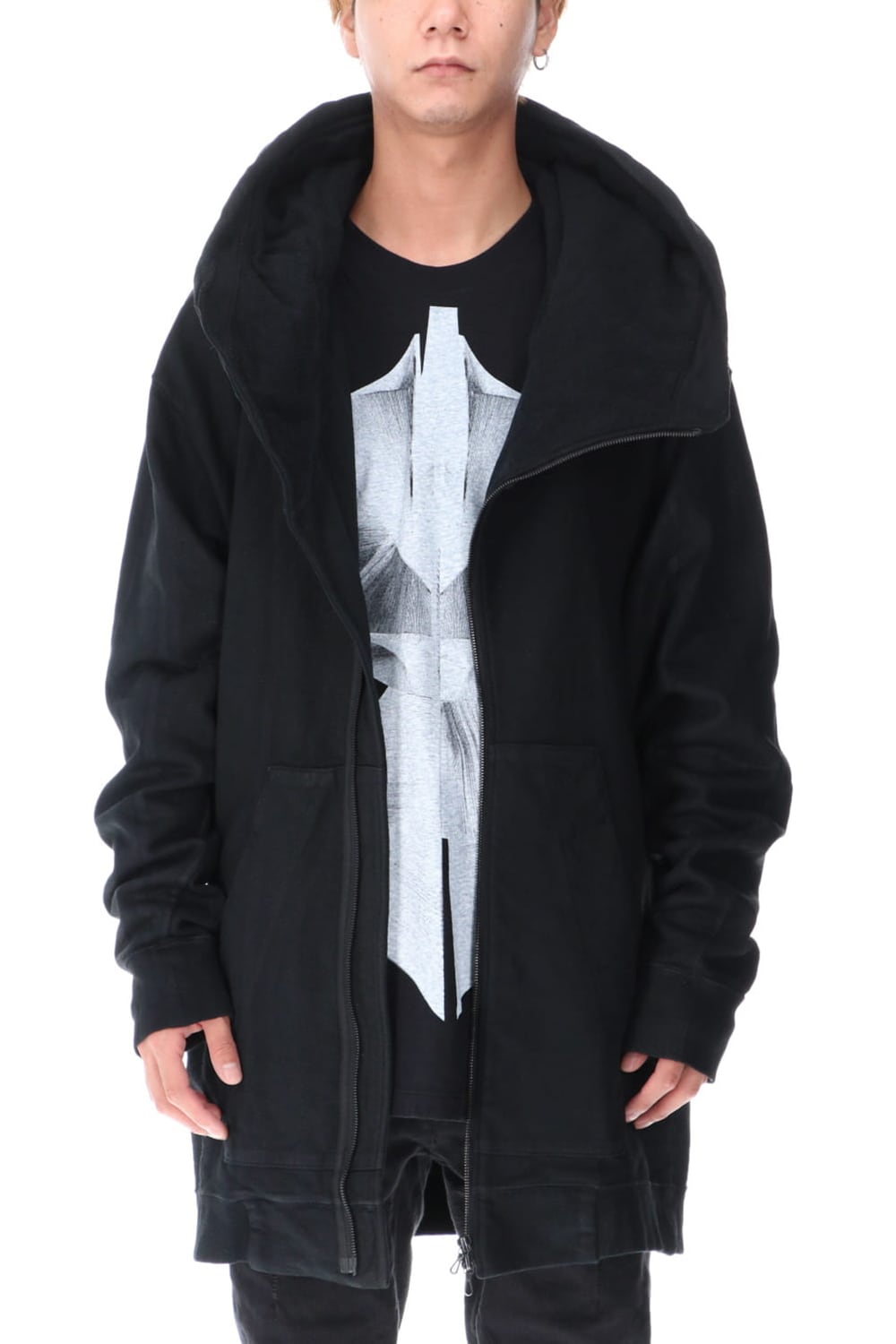 PADDED ZIP HOODIE (Coating)