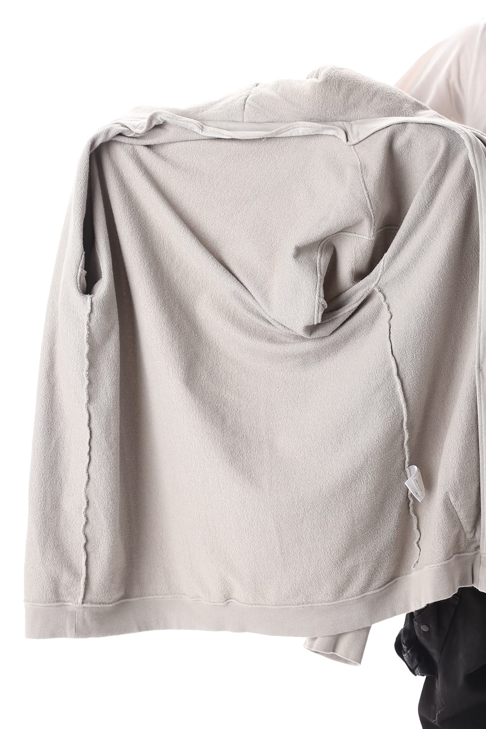 PADDED ZIP HOODIE (PLASTER)