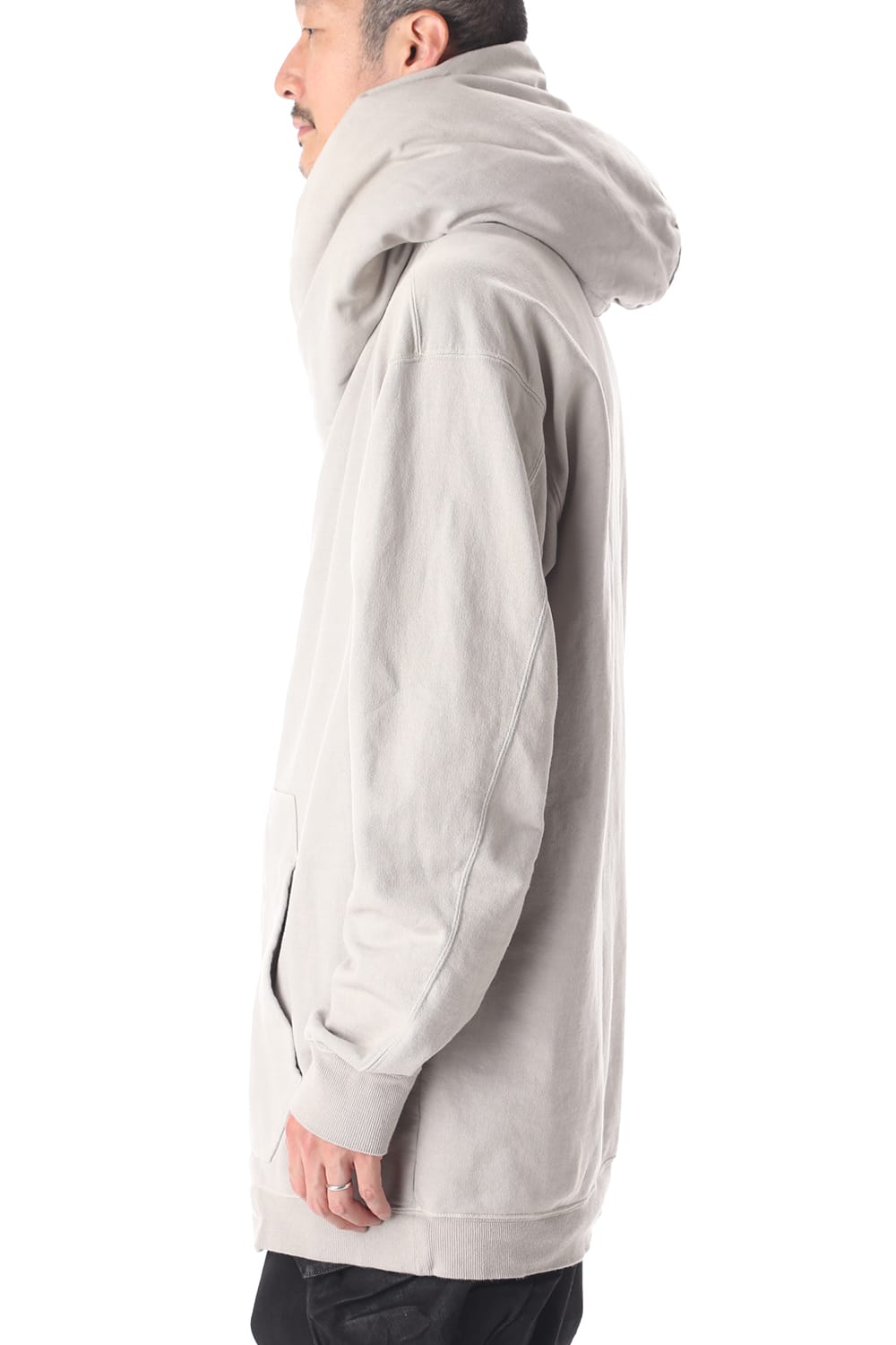 PADDED ZIP HOODIE (PLASTER)