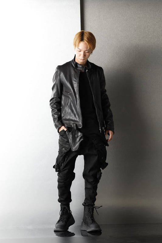 Gasmask Coating denim Cargo pants