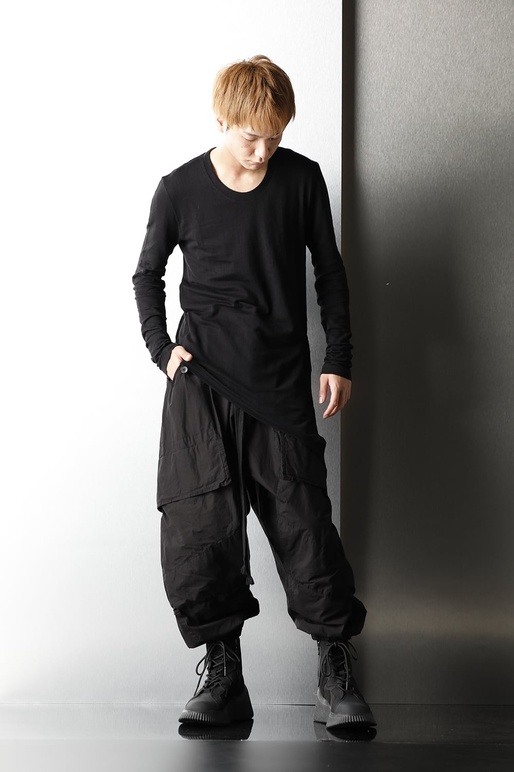 COTTON CARGO PANTS