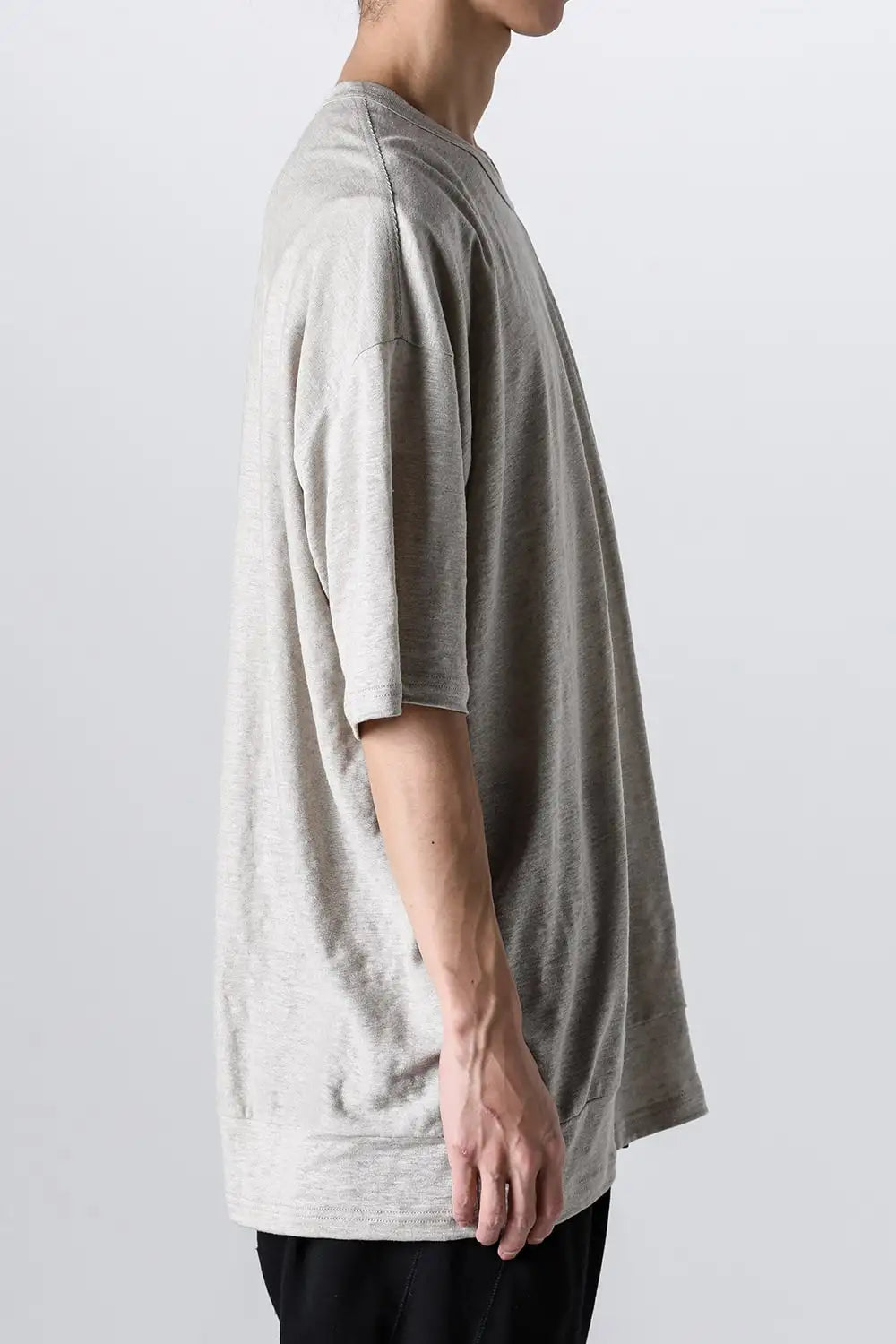 Layered Short Sleeve Reversible T-shirt