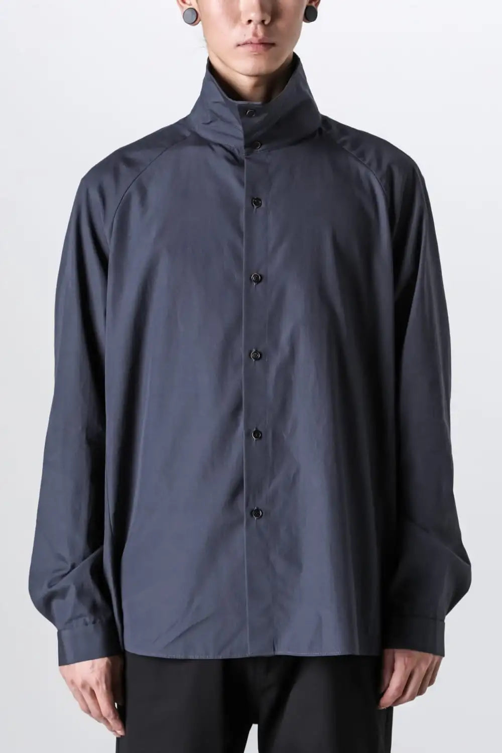 Shirt 120/2 cotton Blue Gray