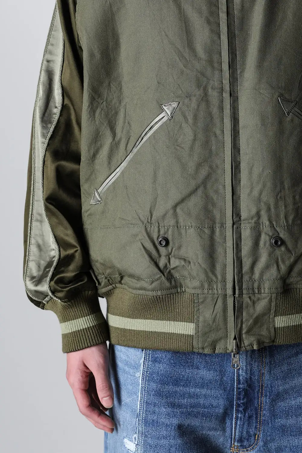 Nothing Reversible Souvenir Jacket Khaki/Black
