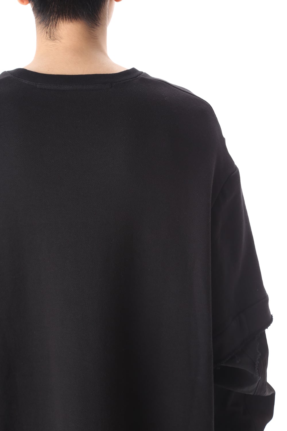 Layered sleeve Pullover