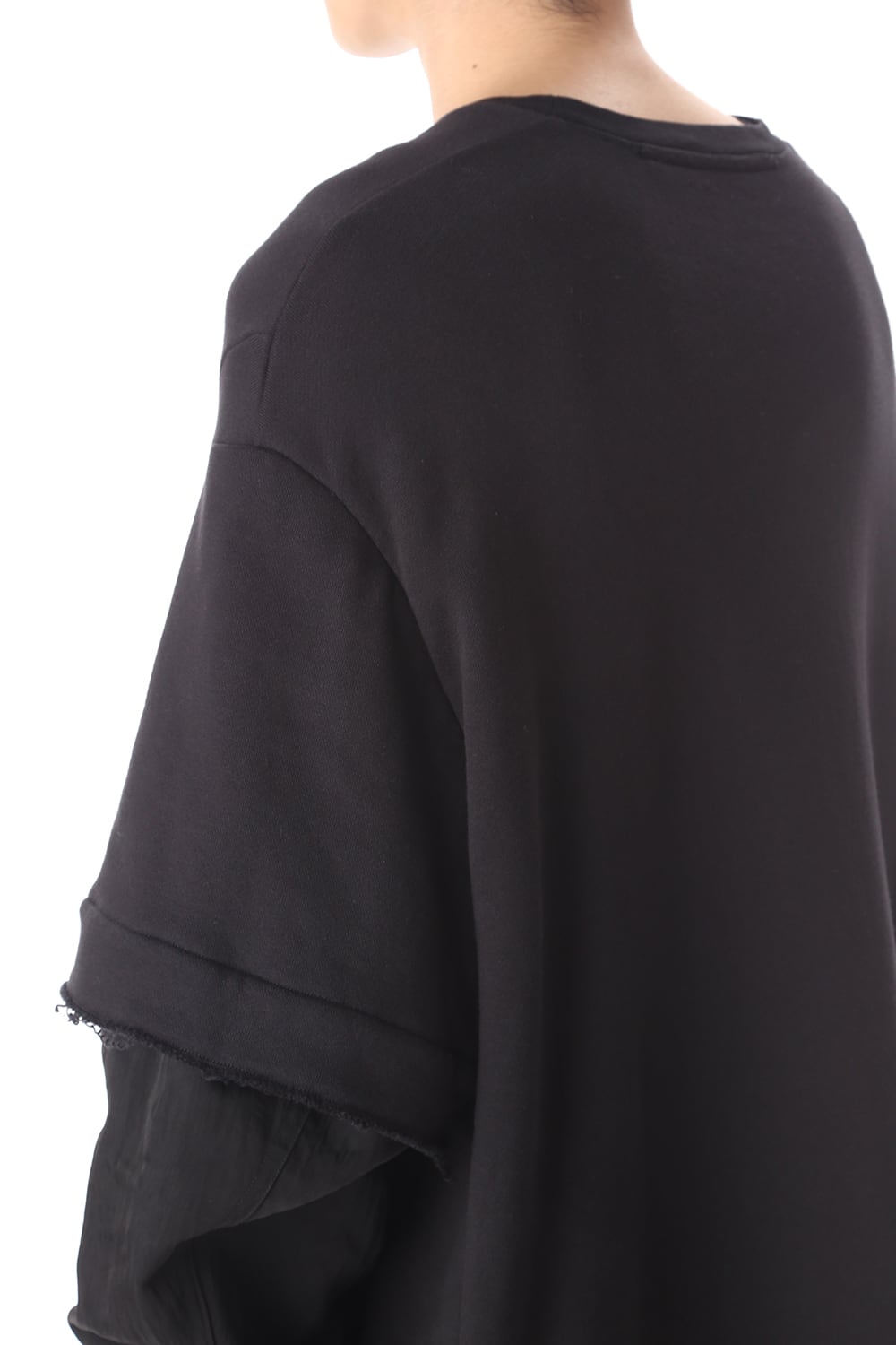 Layered sleeve Pullover