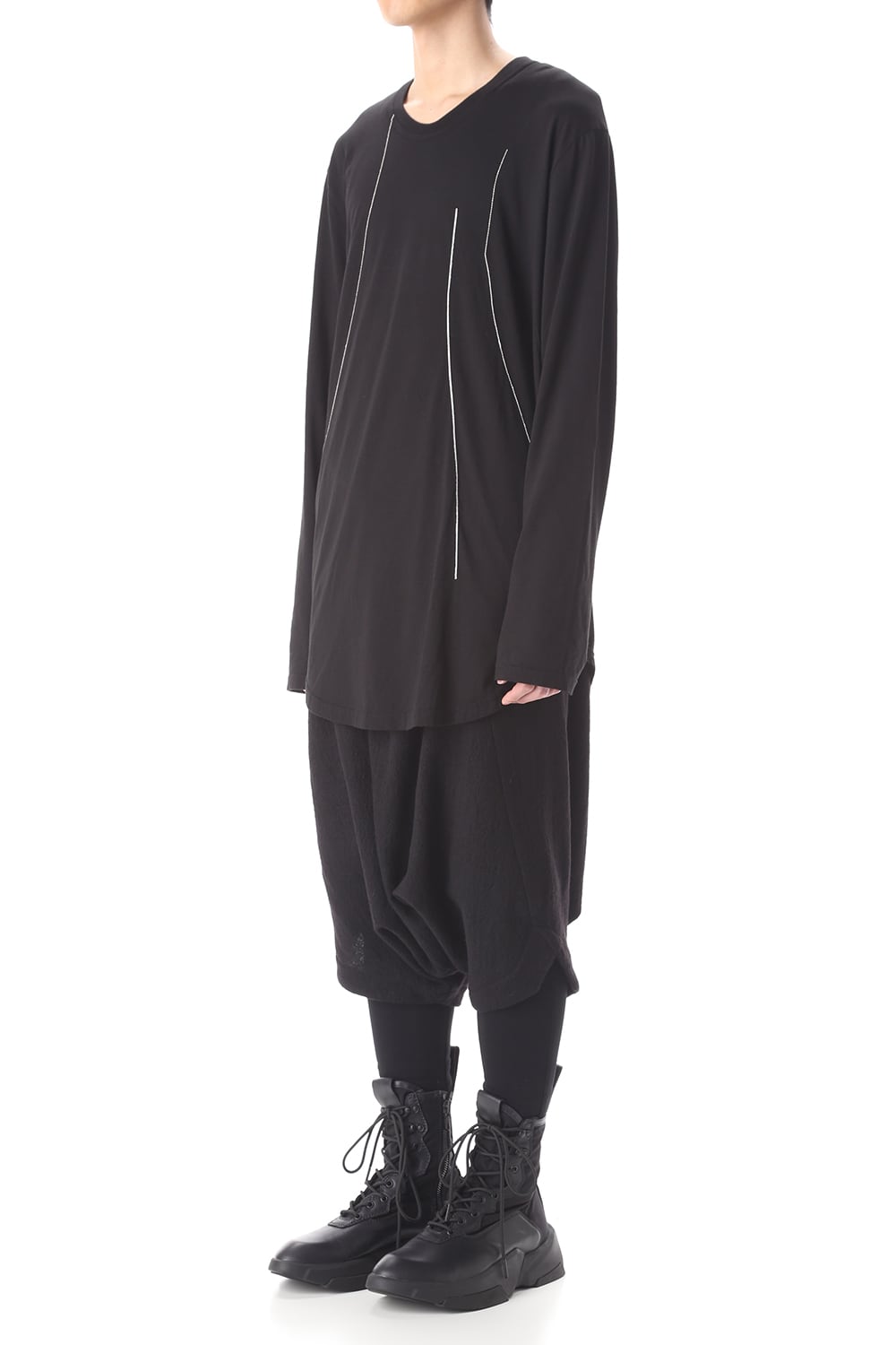 Embroidered LS T-shirt