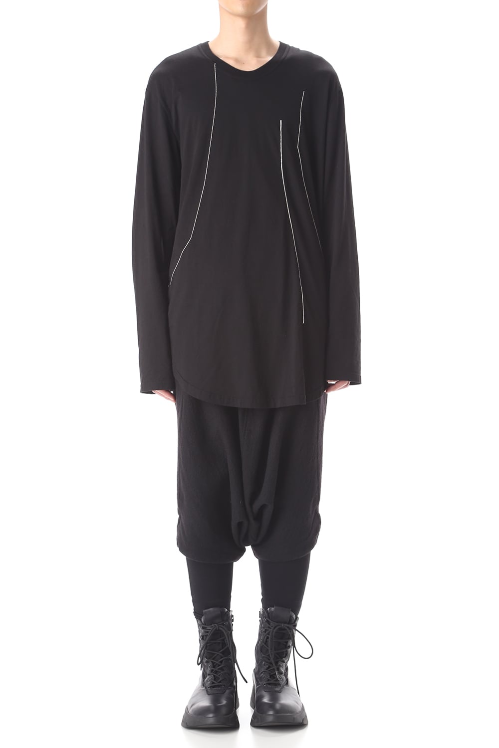 Embroidered LS T-shirt