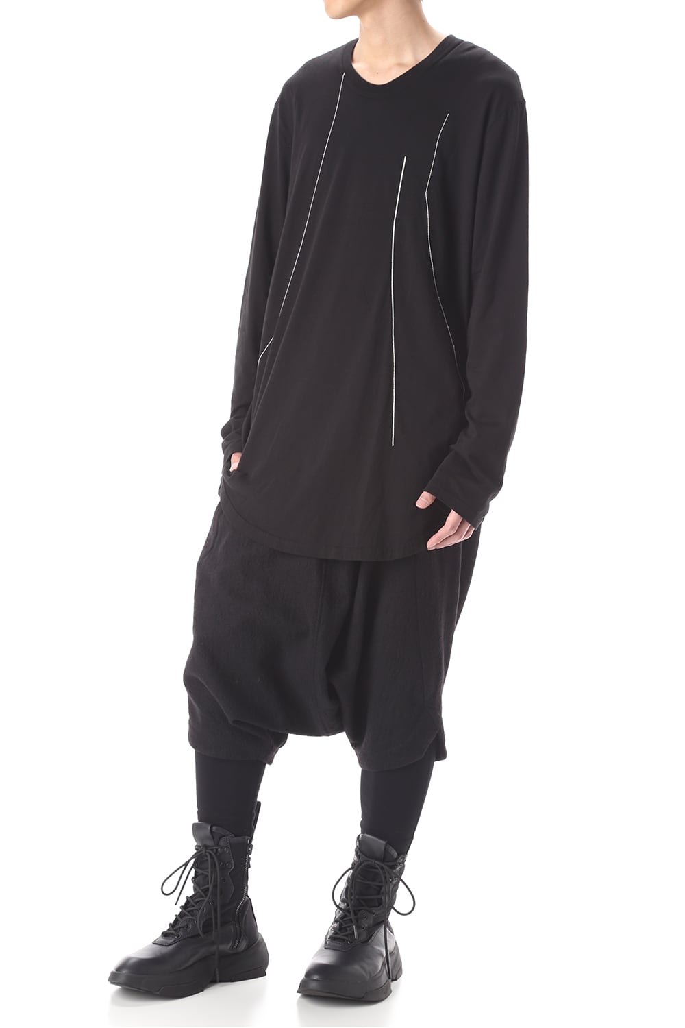 Embroidered LS T-shirt