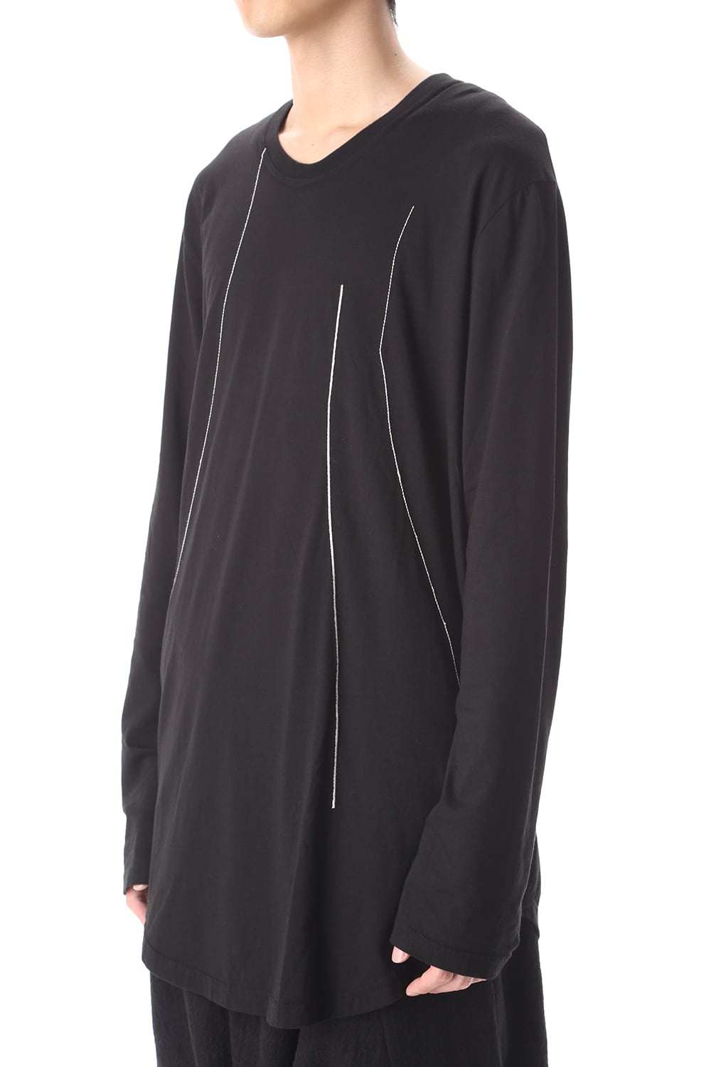 Embroidered LS T-shirt