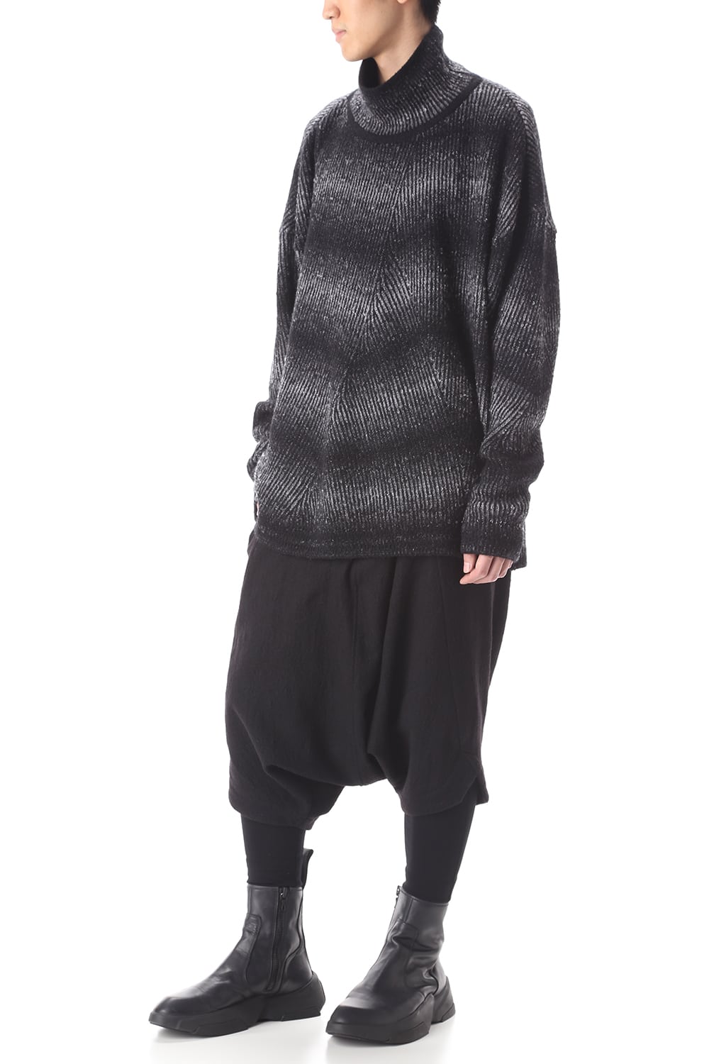 Padded Sarouel pants