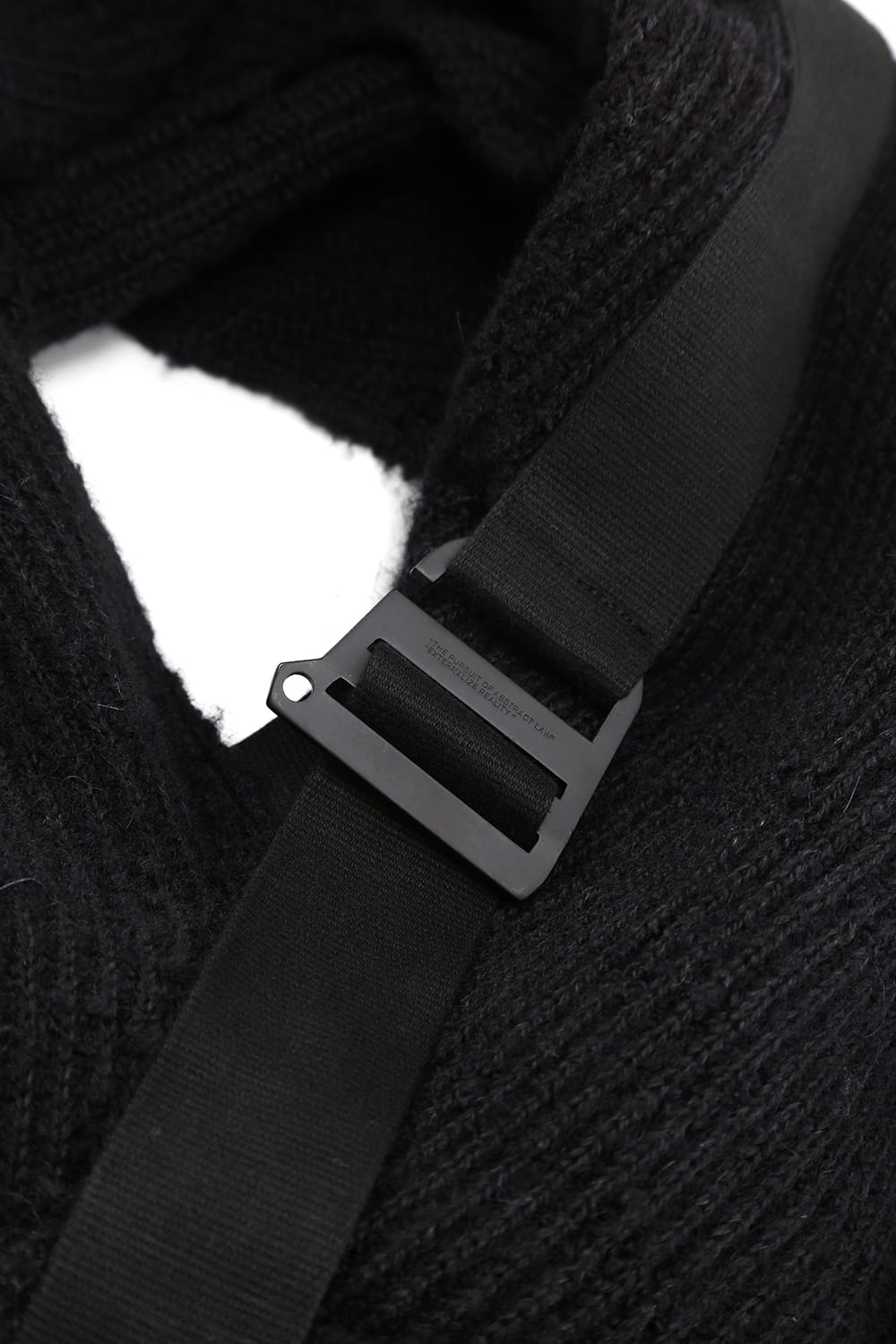 Strap Stole Black