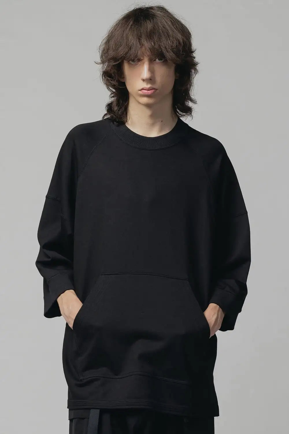 Sweat Pullover Shirt Black