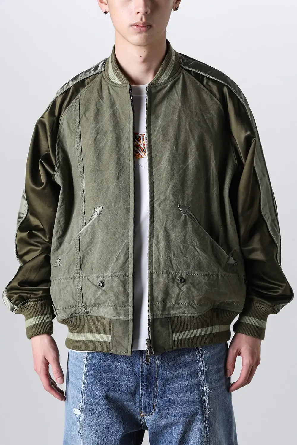 Nothing Reversible Souvenir Jacket Khaki