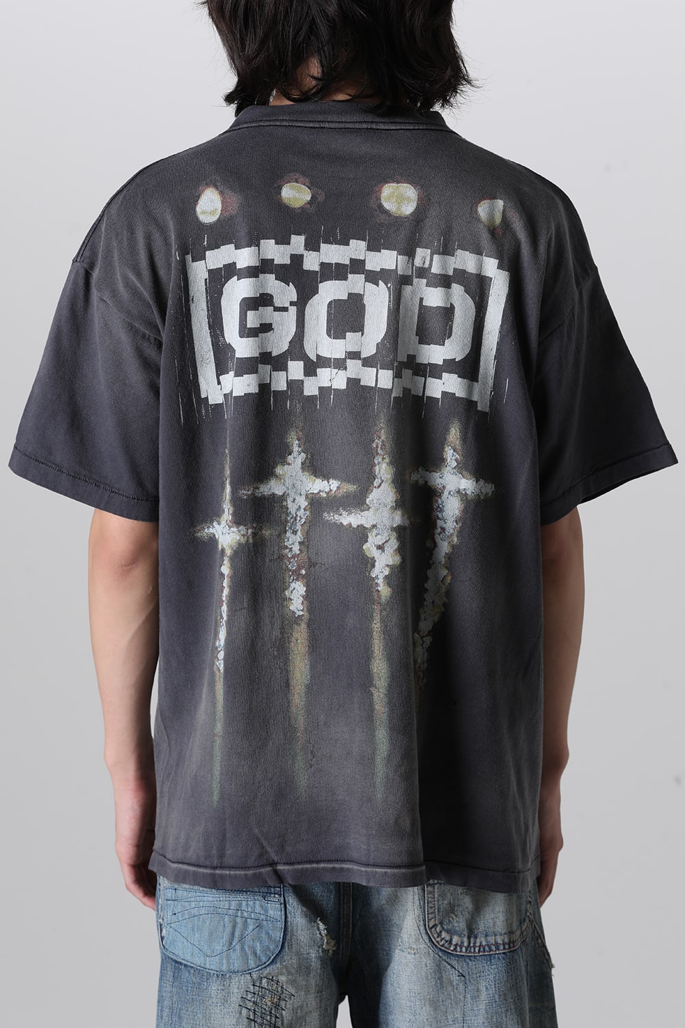 FORSOMEONE × ©SAINT M×××××× GOD Short sleeve T-shirt