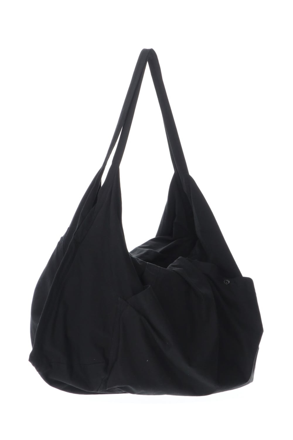 COTTON TWILL SACOCHE BAG BLACK