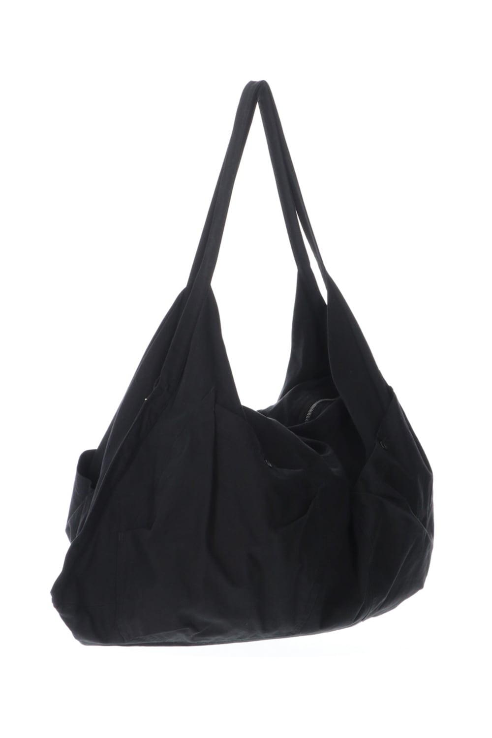 COTTON TWILL SACOCHE BAG BLACK