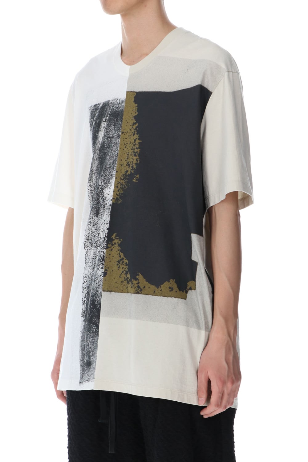 GRAPHIC T-SHIRT Ver. 3 BEIGE×OFF WHITE