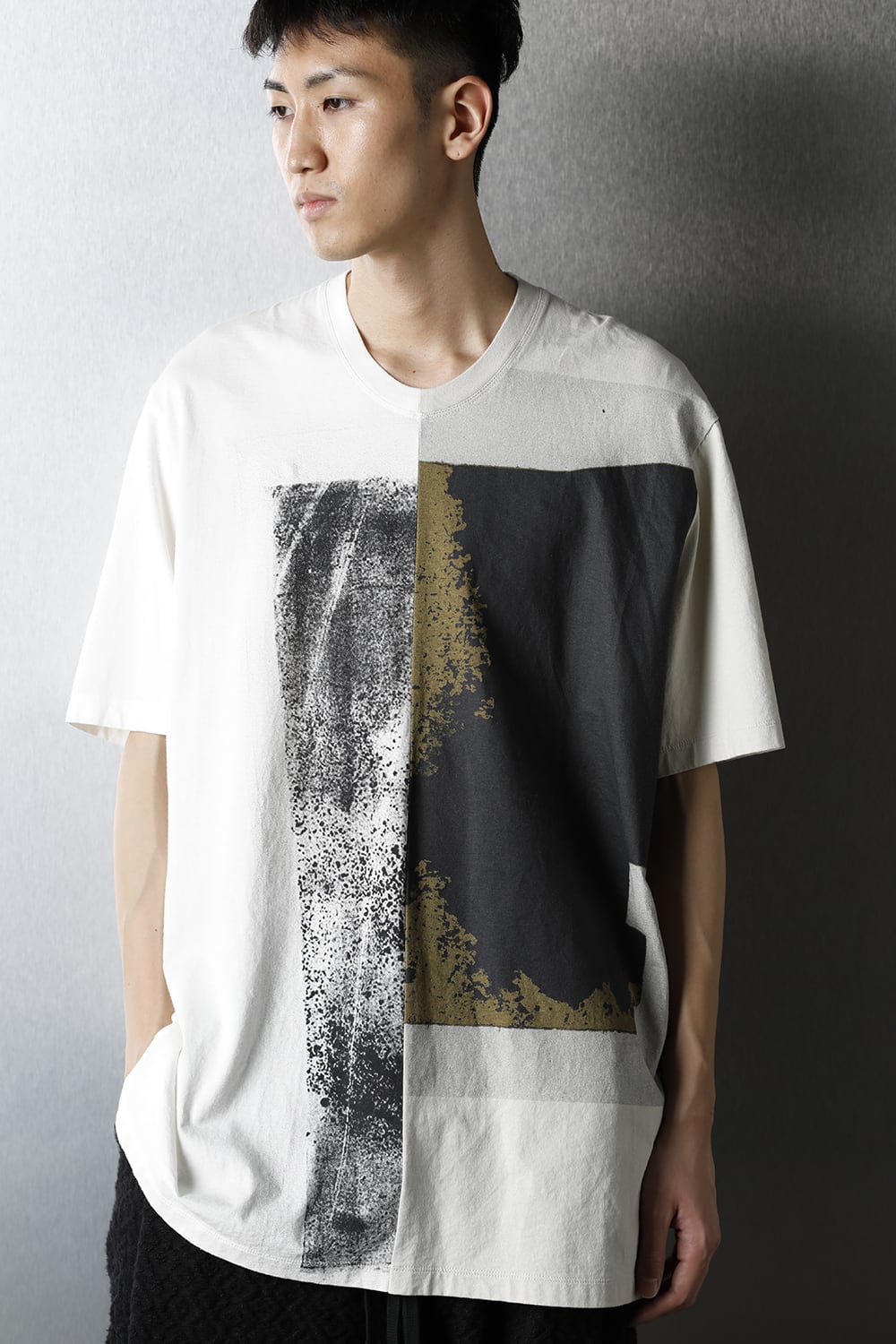 GRAPHIC T-SHIRT Ver. 3 BEIGE×OFF WHITE