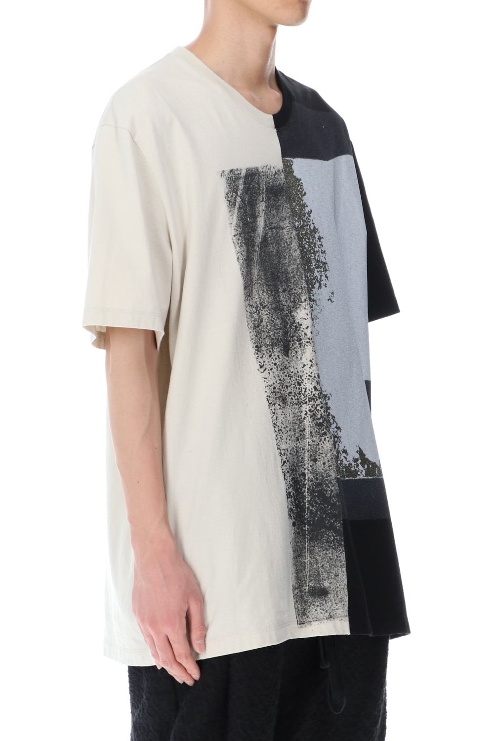 GRAPHIC T-SHIRT Ver. 3 BLACK×BEIGE