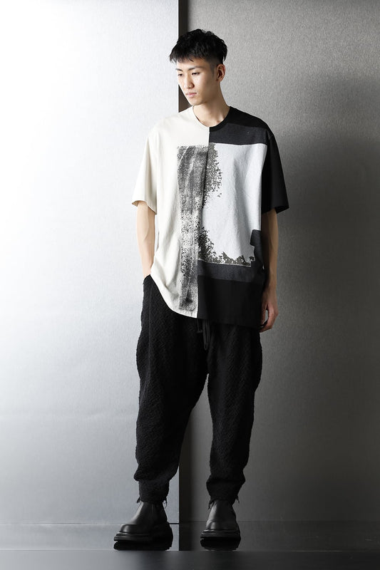 GRAPHIC T-SHIRT Ver. 3 BLACK×BEIGE
