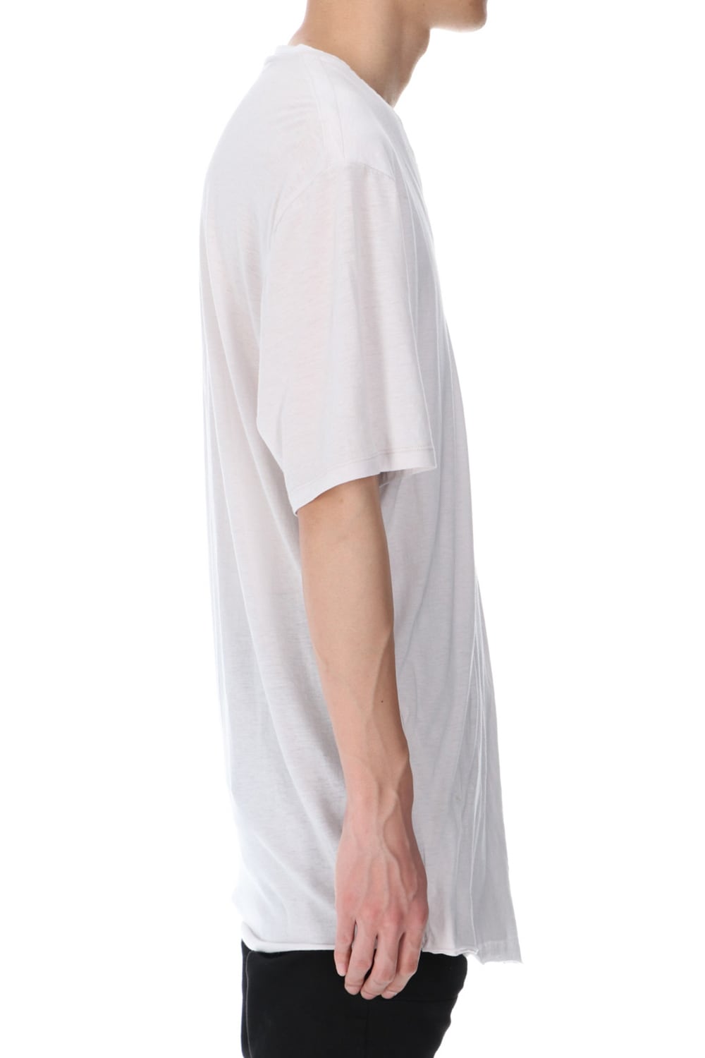 LAYERED NECK T-SHIRT PLASTER