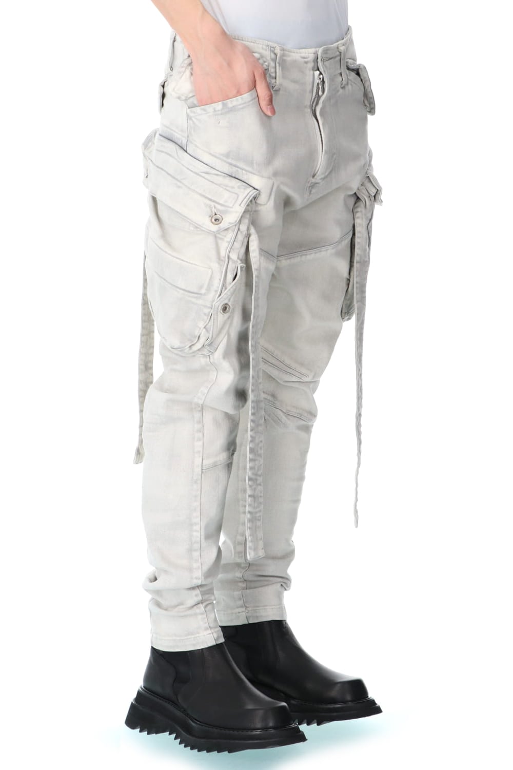 GAS  MASK SKINNY PANTS PLASTER