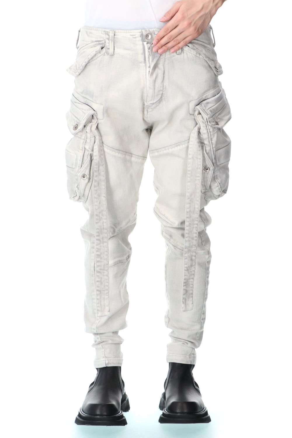 GAS  MASK SKINNY PANTS PLASTER