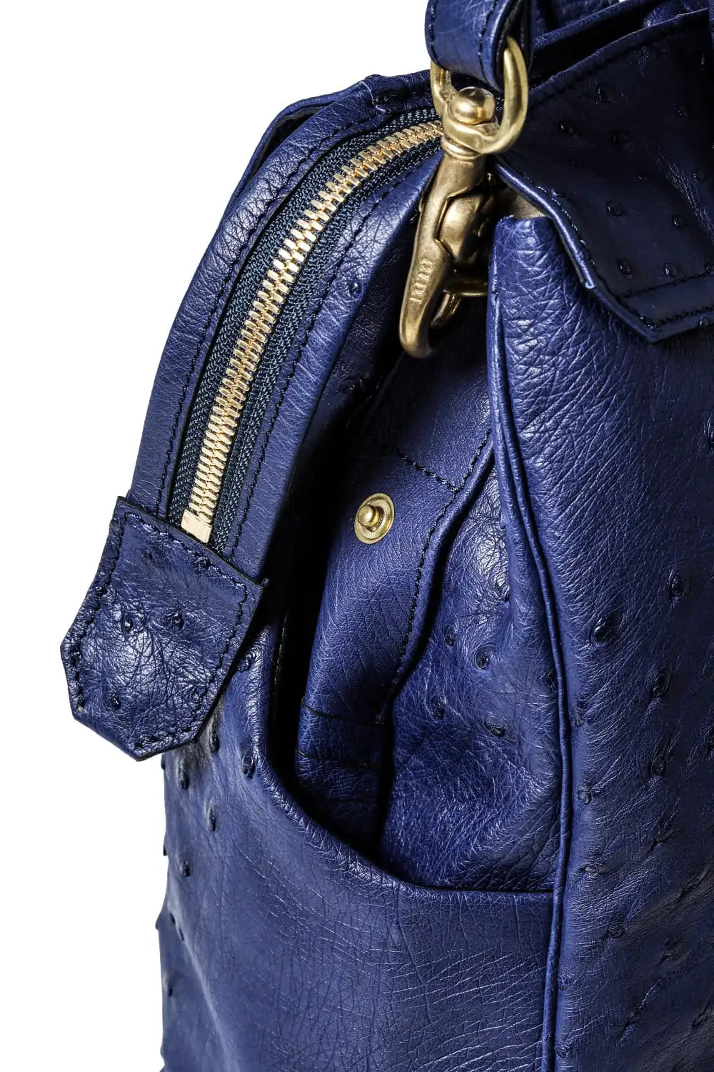 key hole BOSTON Ostrch Blue