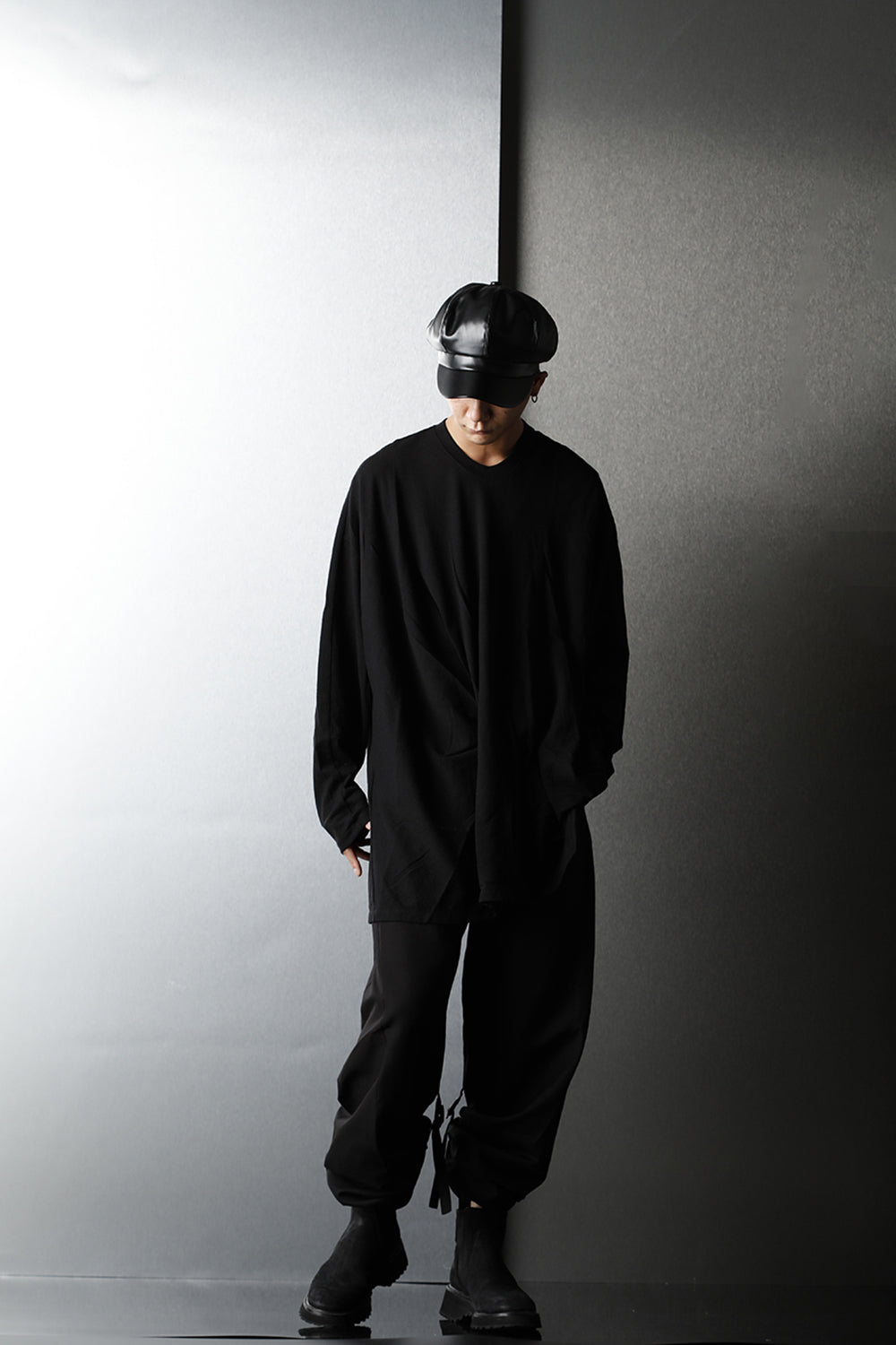 Tucked LS T-shirts Black