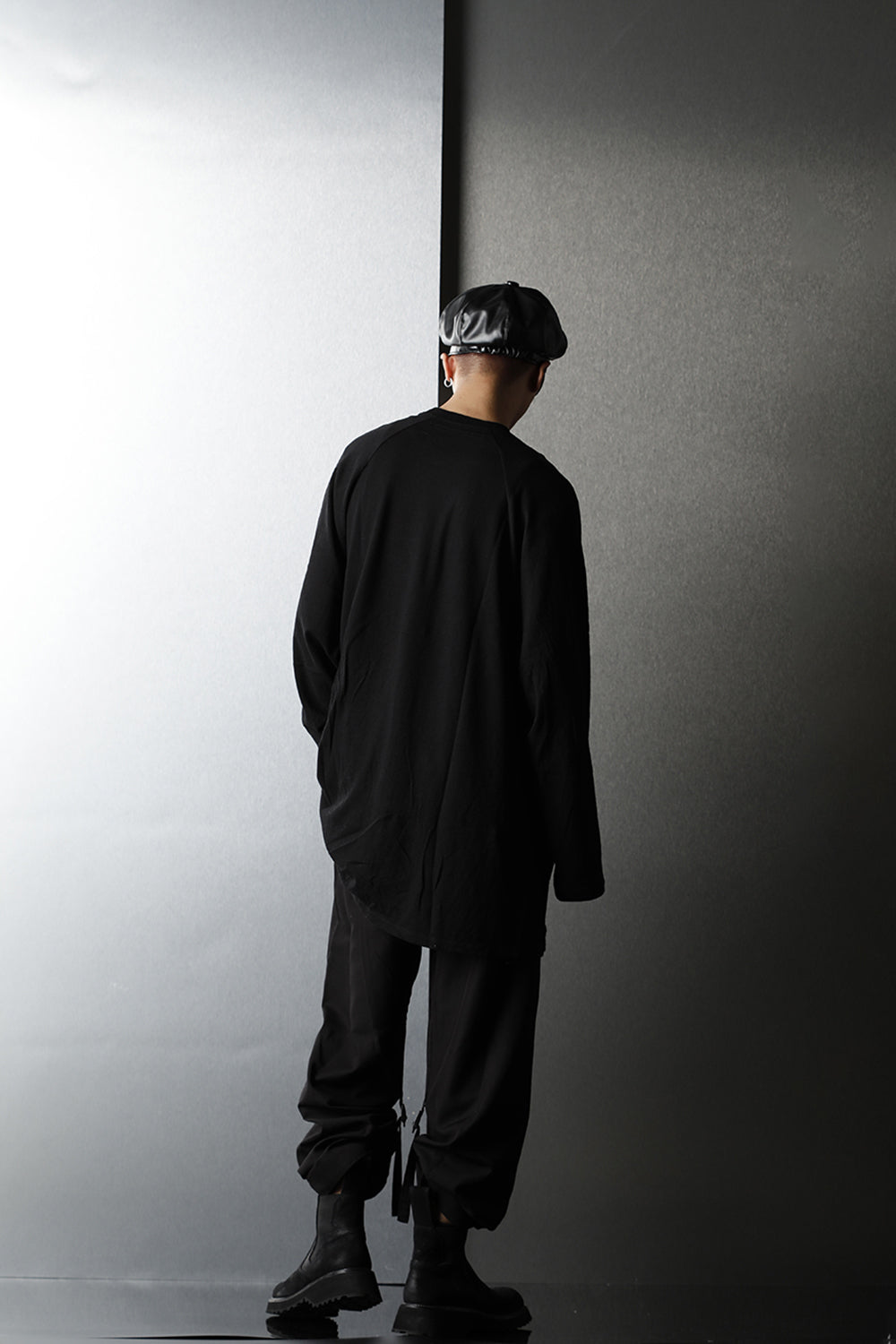 Tucked LS T-shirts Black