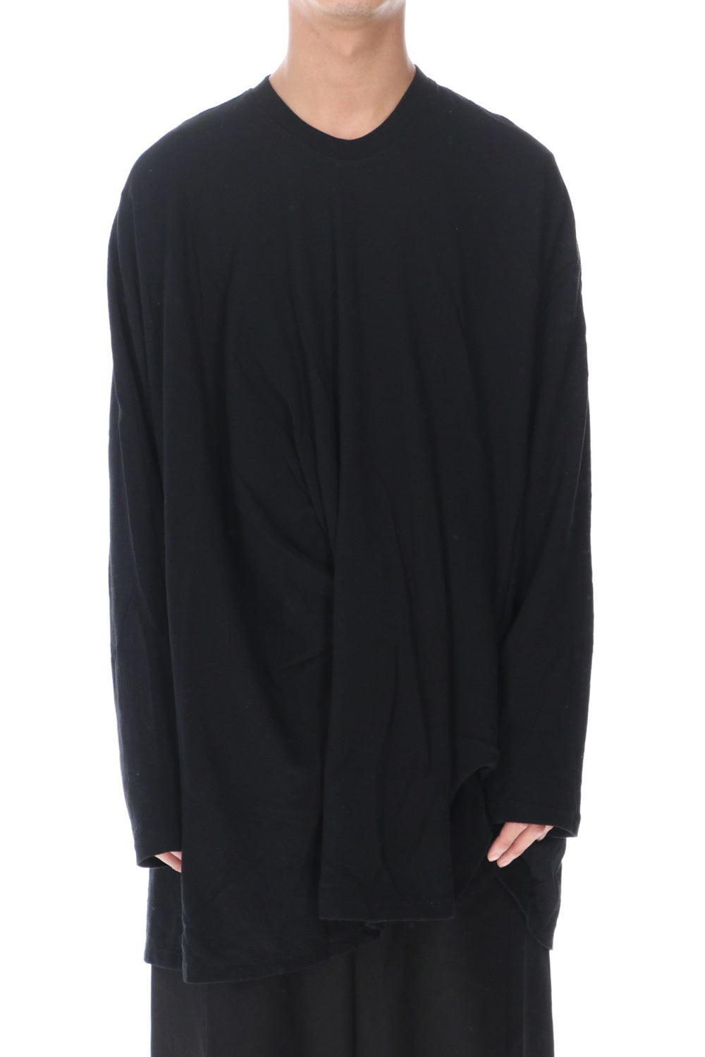 Tucked LS T-shirts Black