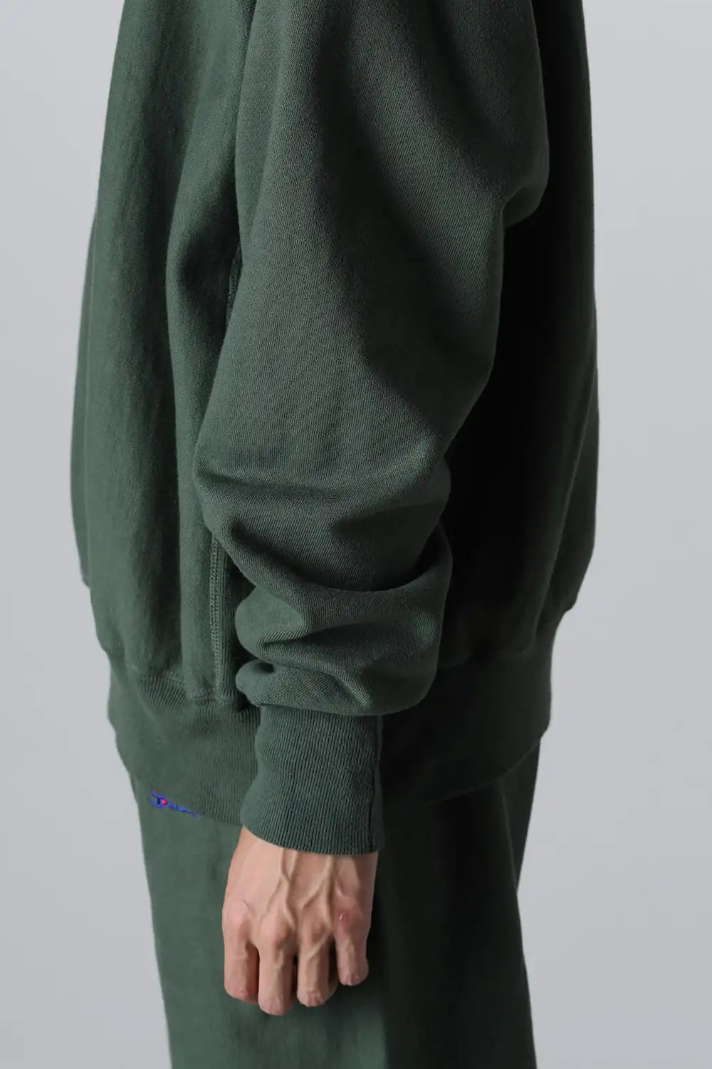 LOGO フーディー グリーン