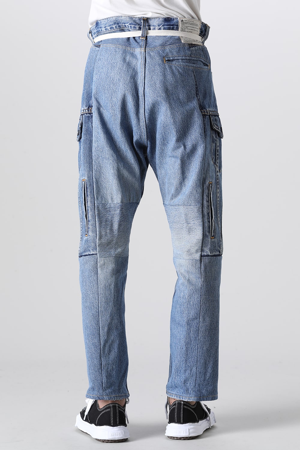 Denim Cargo Pants - M2