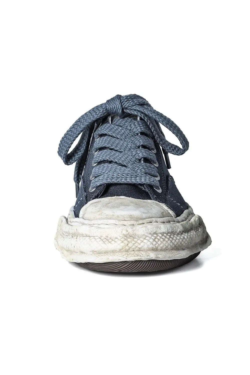 PETERSON 23 canvas garment dye Low-Top sneakers Black