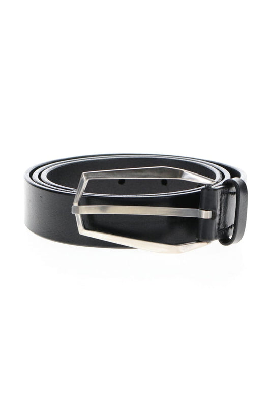 Frame Buckle Belt Silver