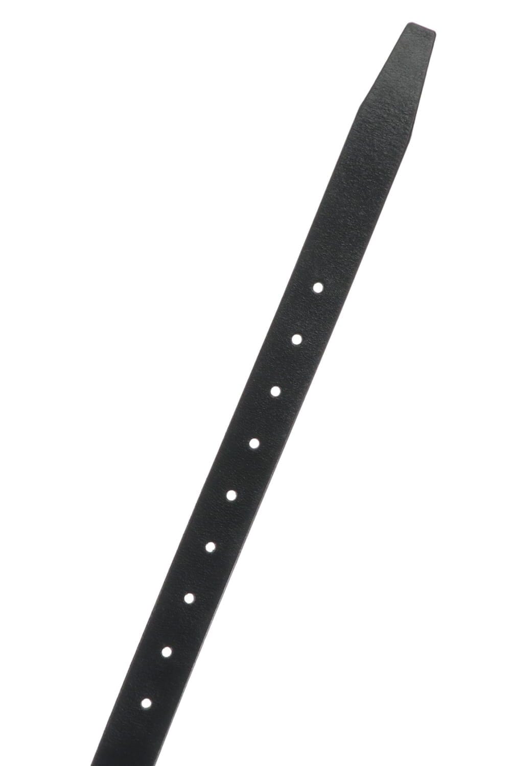 Frame Buckle Belt Silver