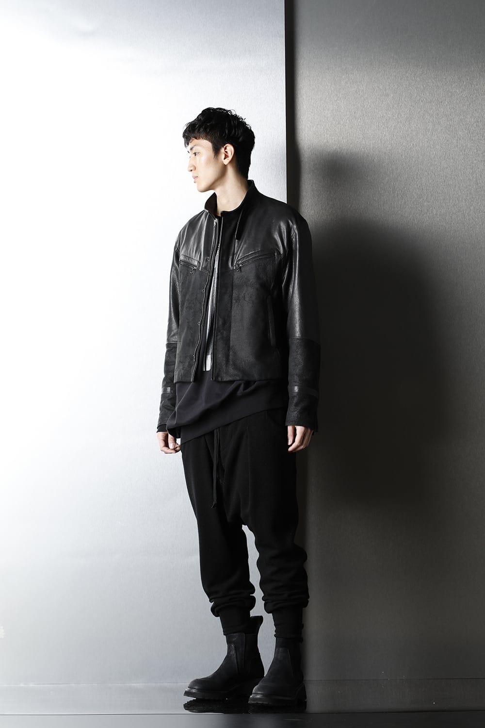 Lamb Skin Toggle Riders Jacket