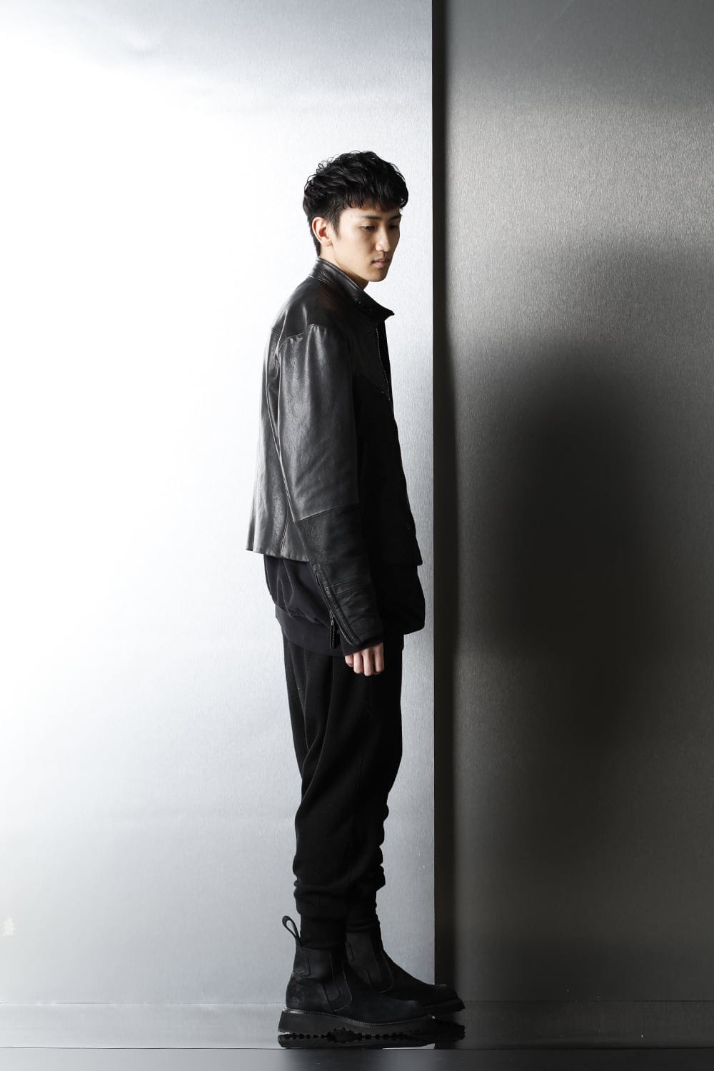 Lamb Skin Toggle Riders Jacket