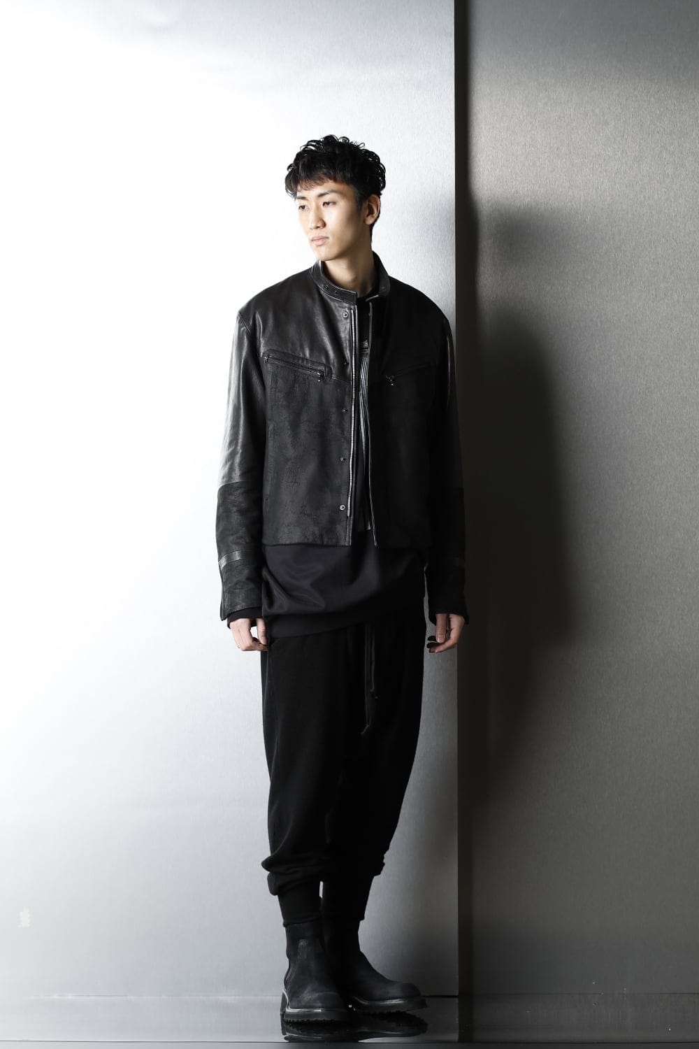 Lamb Skin Toggle Riders Jacket