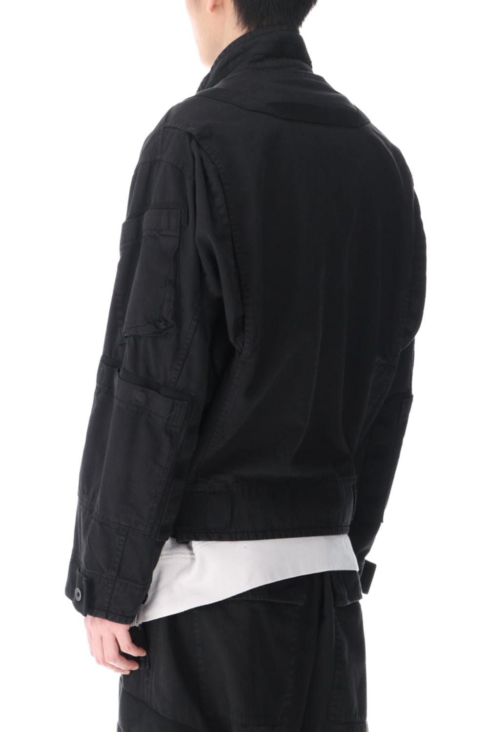 Multi Strap Blouson Black