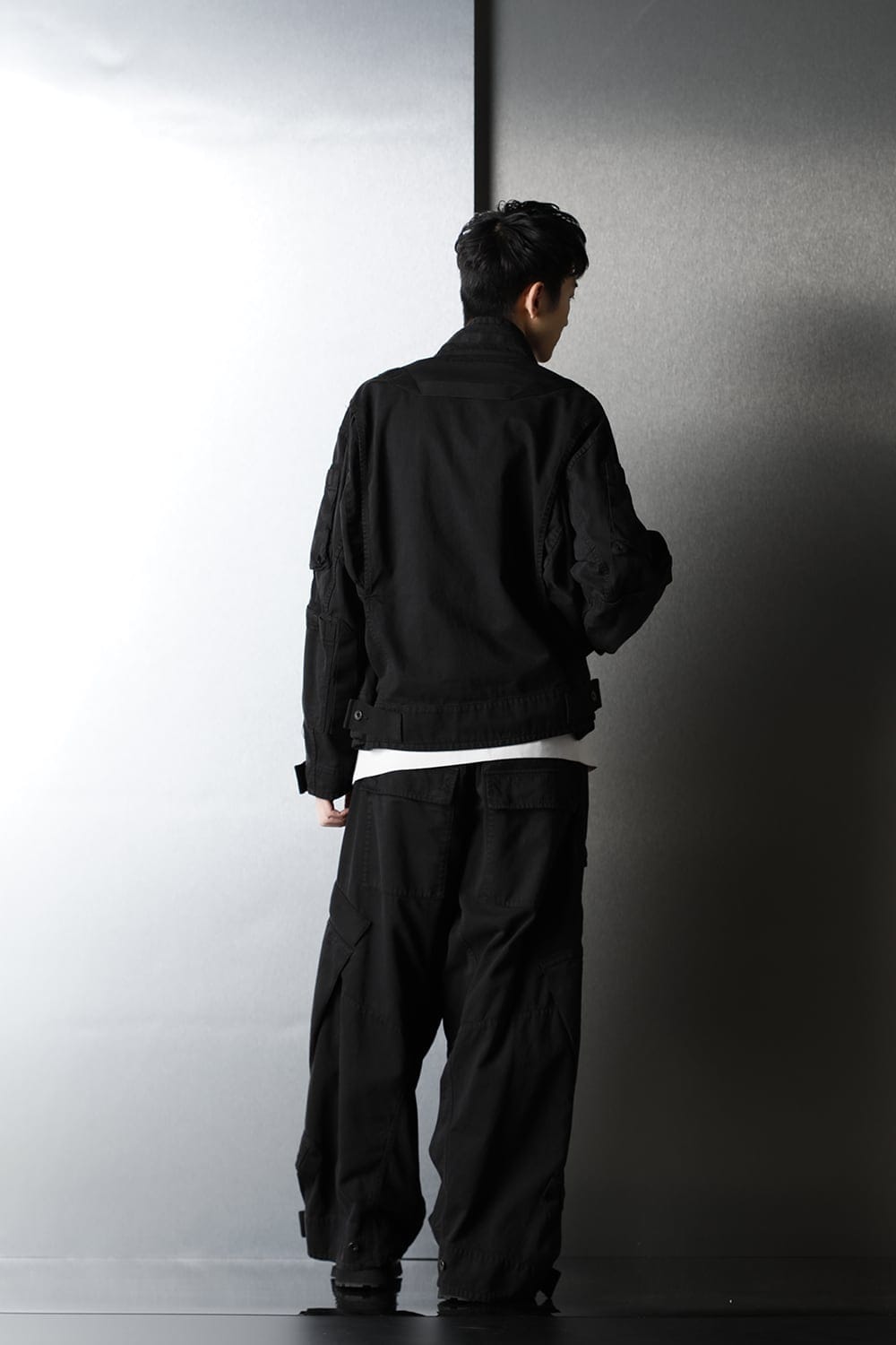 Multi Strap Blouson Black