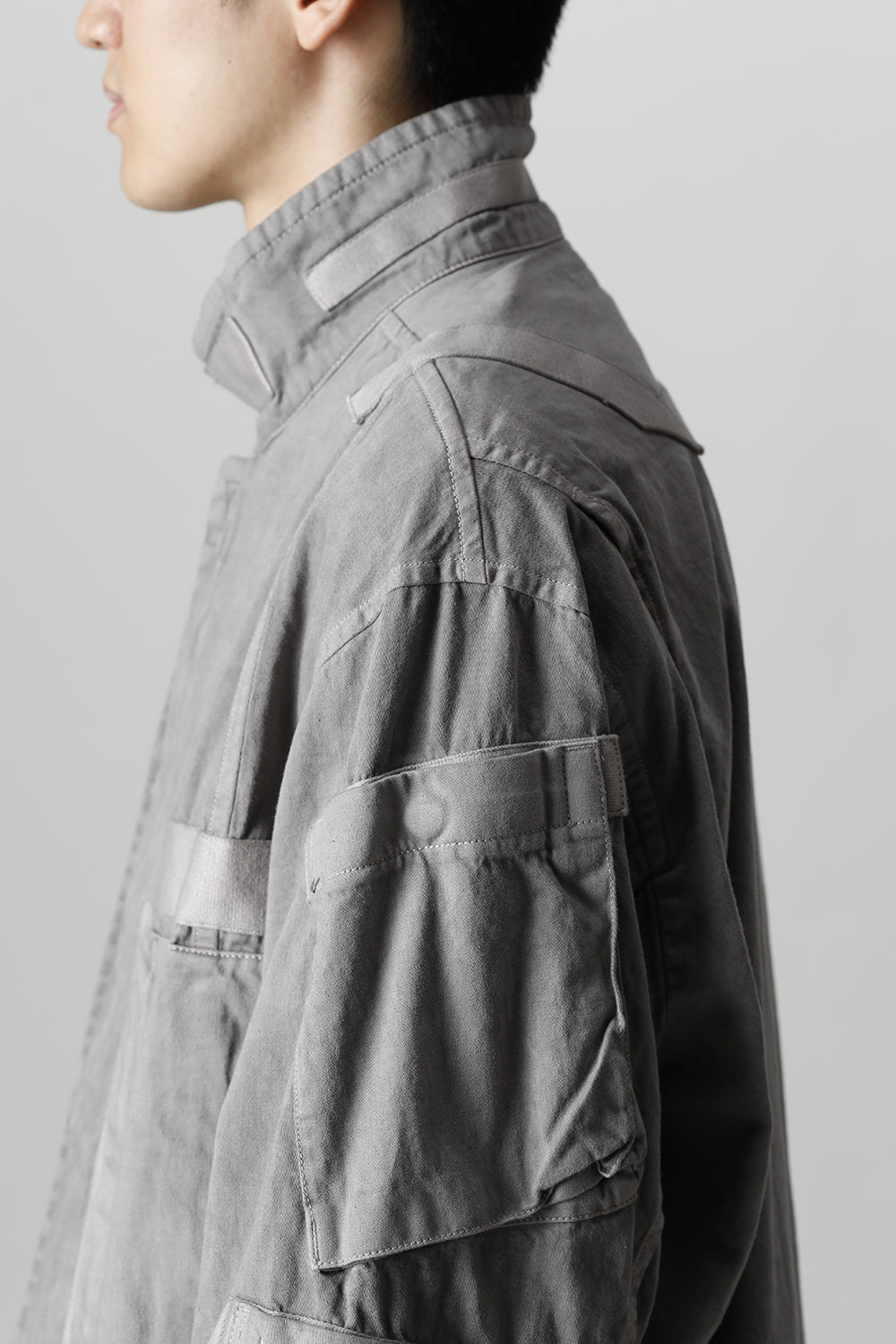Multi Strap Blouson Gray