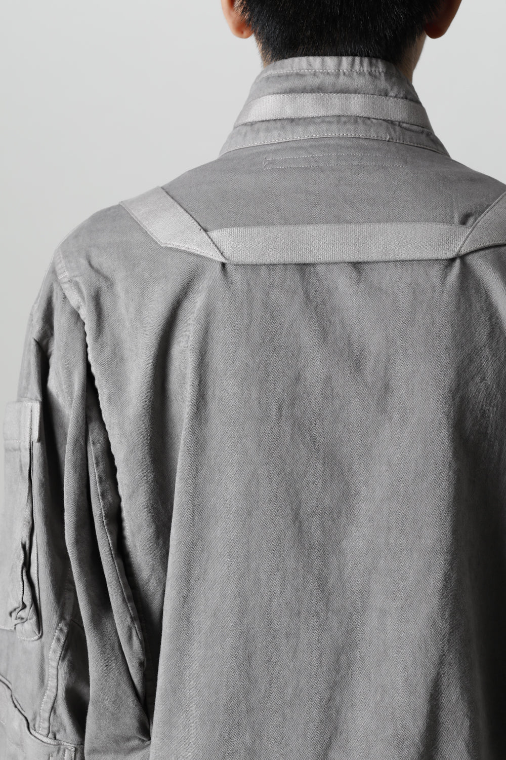 Multi Strap Blouson Gray